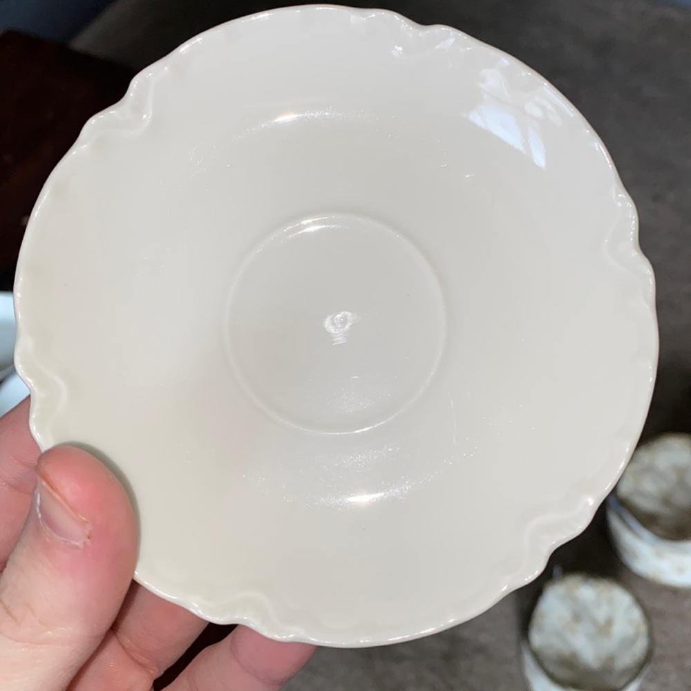Haviland France espresso cups and plates 10 total